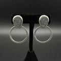 Teardrop Loop Earrings