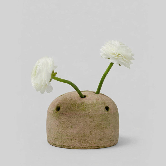Bloomist SHOP Terra Cotta Frog Vase, Greenwash