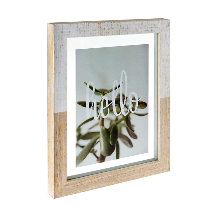 Terrino Floating Wood Effect Frame