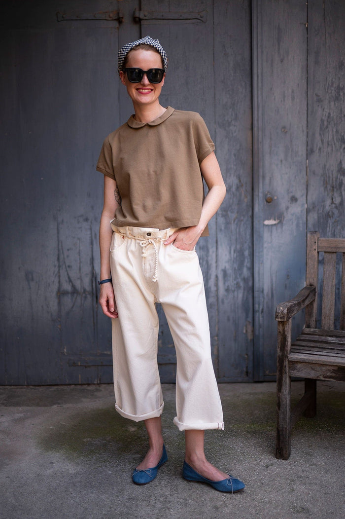 PeppinoPeppino Clothing Ecru / 00 / Extra Small The 50s Selvedge Denim Culotte, Various Colors