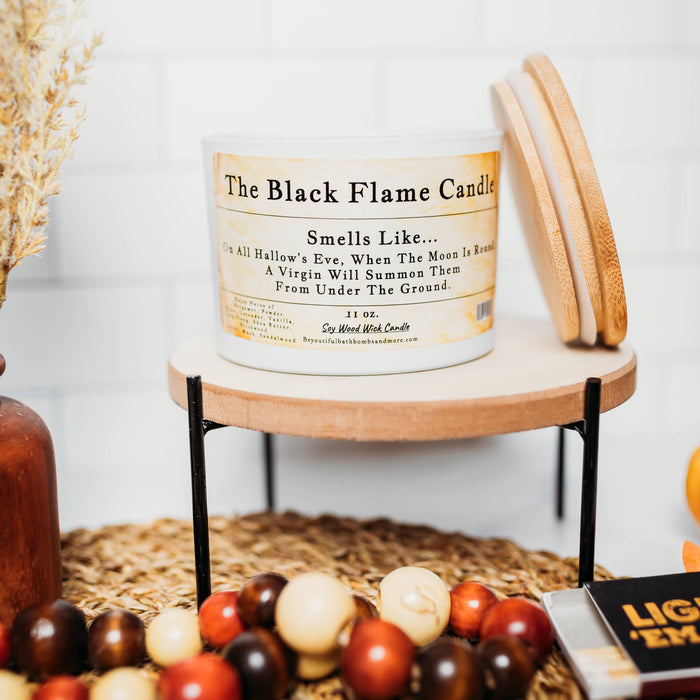 The Black Flame Candle