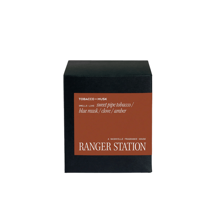 Ranger Station Candle Tobacco + Musk Candle