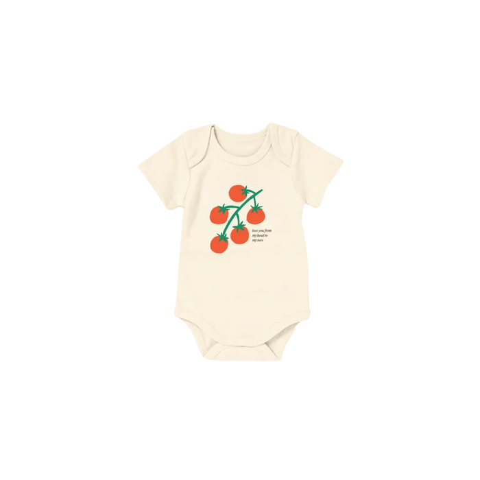 Polished Prints SHOP Tomato Baby Onesie