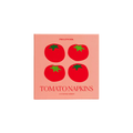 Piecework SHOP Tomato Cocktail Napkins, Set of 4