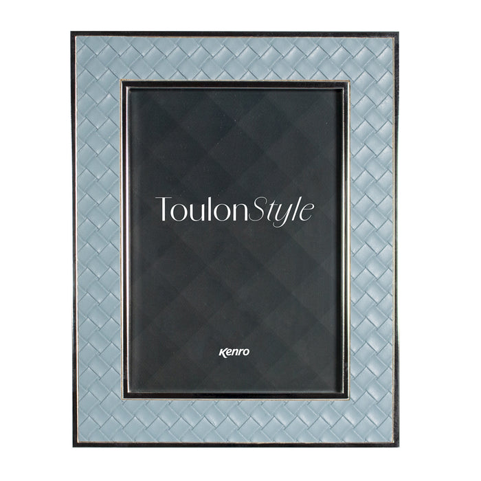 Toulon Style Gift Photo Frames with Leather Inlay