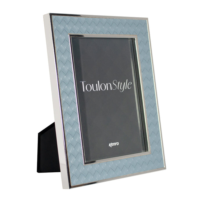 Toulon Style Gift Photo Frames with Leather Inlay