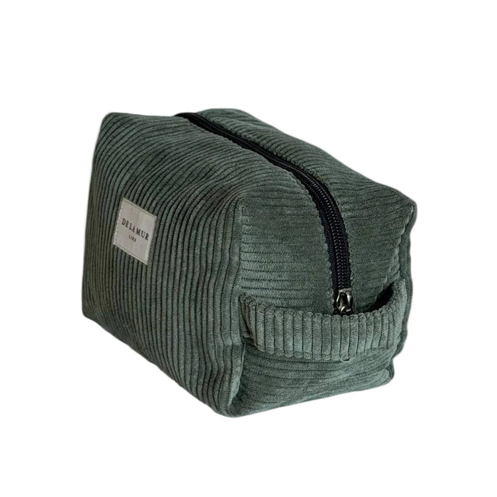DE LA MUR LINE US Inc Bag Corduroy Makeup Bag