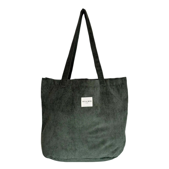 DE LA MUR LINE US Inc Bag Corduroy Tote Bag