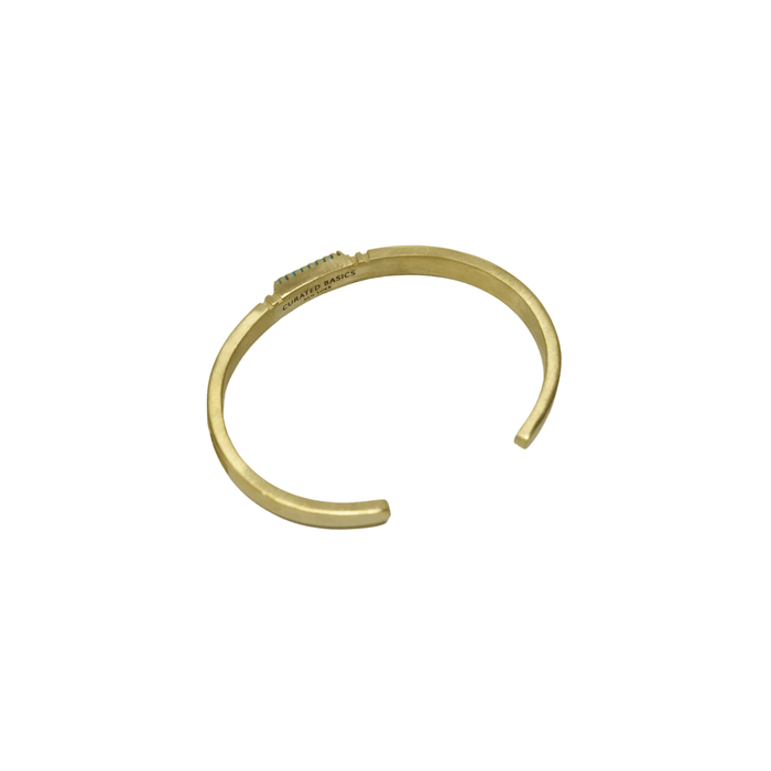 Curated Basics SHOP Turquoise Inlay Bracelet