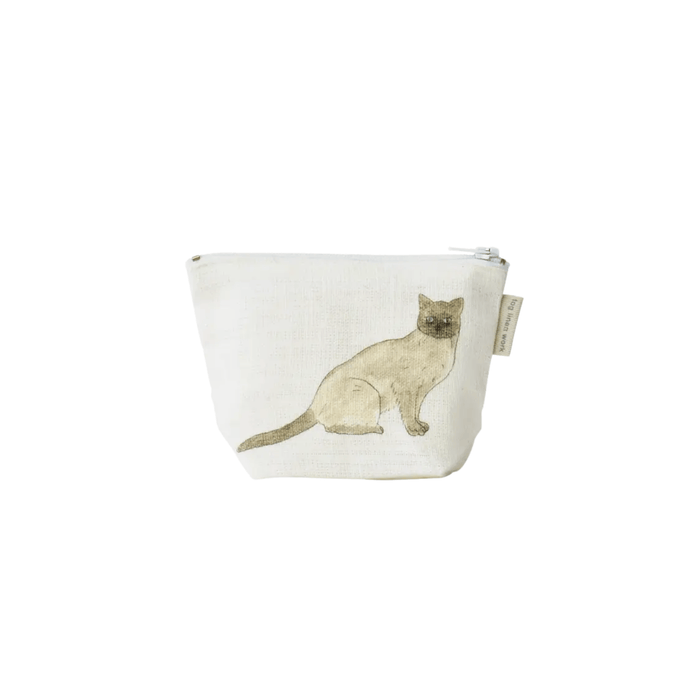 Fog Linen Work SHOP "Two Cats" Pouch