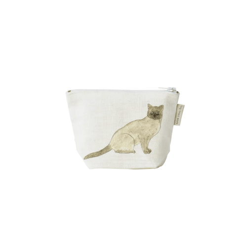 Fog Linen Work SHOP "Two Cats" Pouch