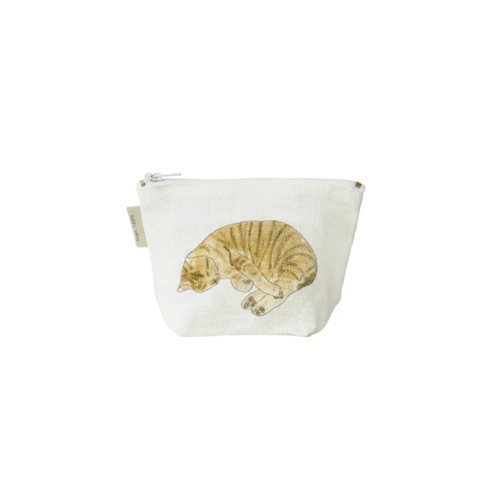 Fog Linen Work SHOP "Two Cats" Pouch