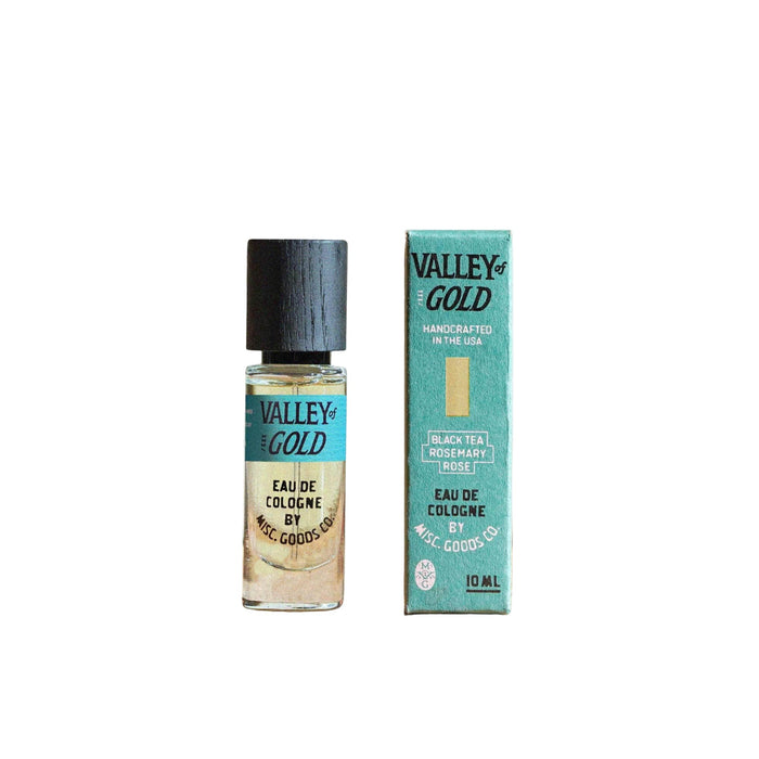 Misc Goods Co. Misc Goods Co. - Valley of Gold Eau de Cologne – Wildflowers, Rose & Rosemary | Travel Size, 10ml