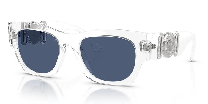 Versace VE4479-Crystal With Blue Lenses