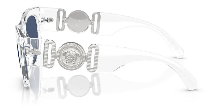 Versace VE4479-Crystal With Blue Lenses
