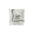 2DA SHOP Veggie Embroidered Cocktail Napkin Set