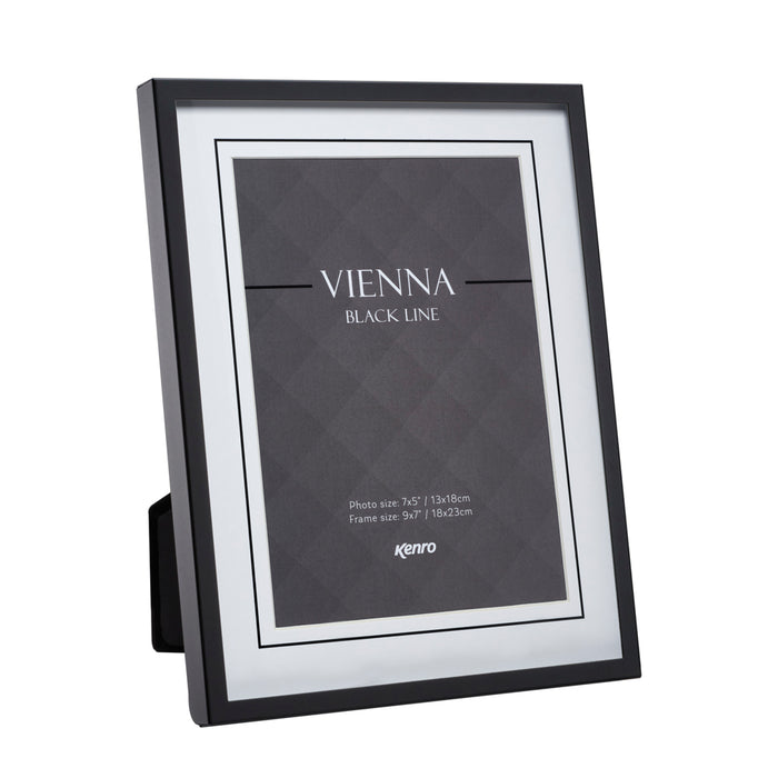 Vienna Black Line Photo Frames