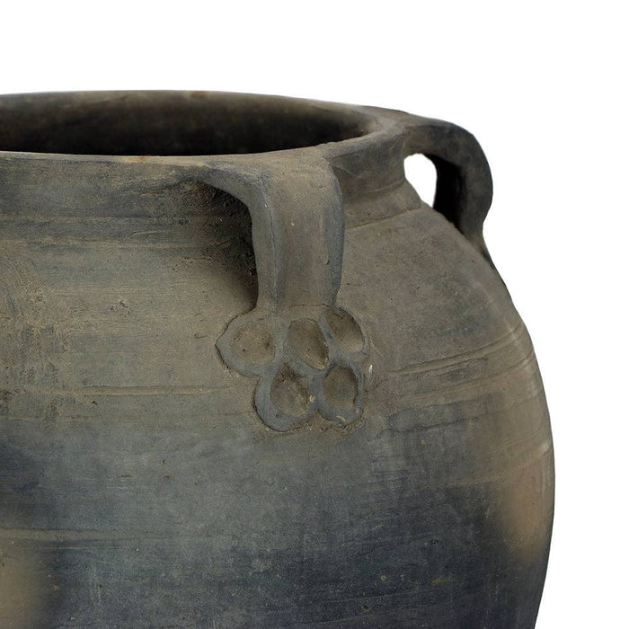Blue Ocean Traders Decor Vintage Chinese Water Pot with Handles