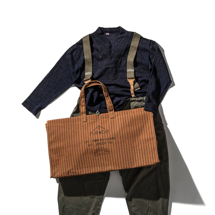 Puebco SHOP Waxed Canvas Large Bag