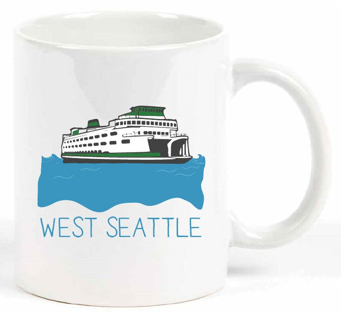 West Seattle Ferry 15oz Mug