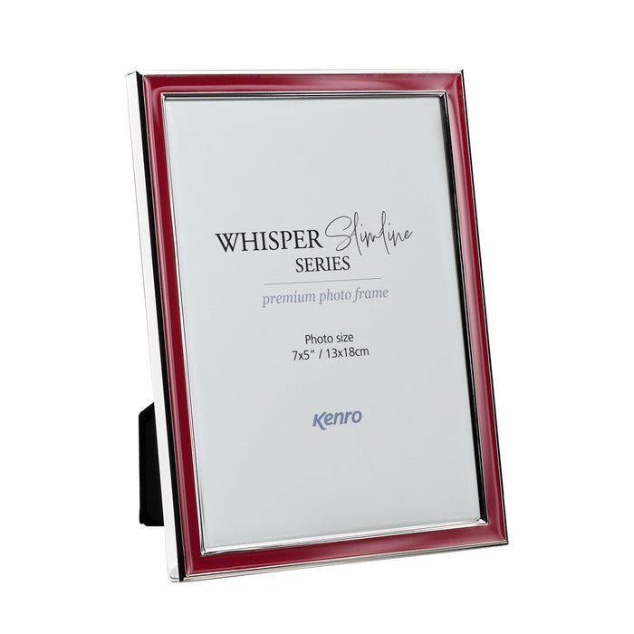 Whisper Slimline Photo Frames (Red)