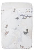 White Desert Ghost Bath Mat