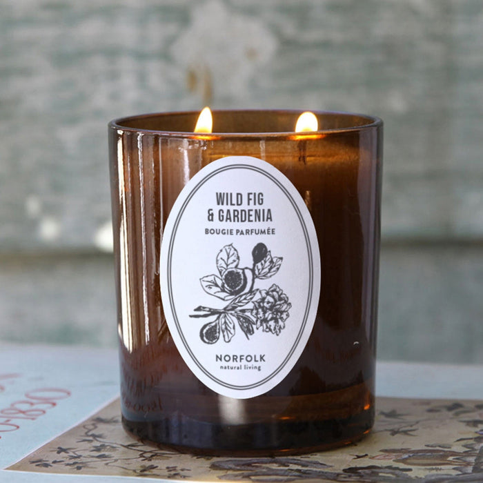 Norfolk Natural Living Candle Wild Fig & Gardenia Candle
