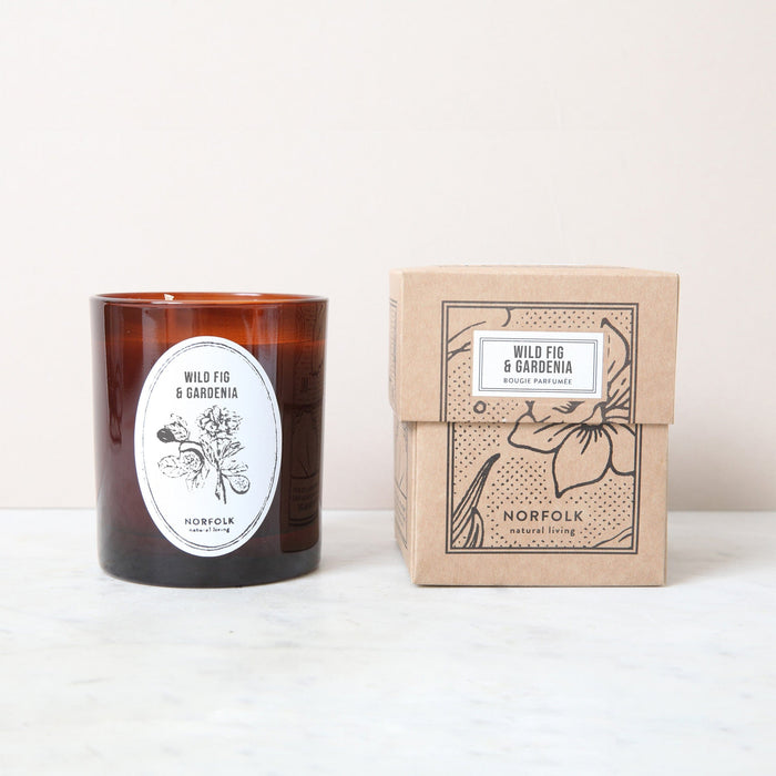 Norfolk Natural Living Candle Wild Fig & Gardenia Candle