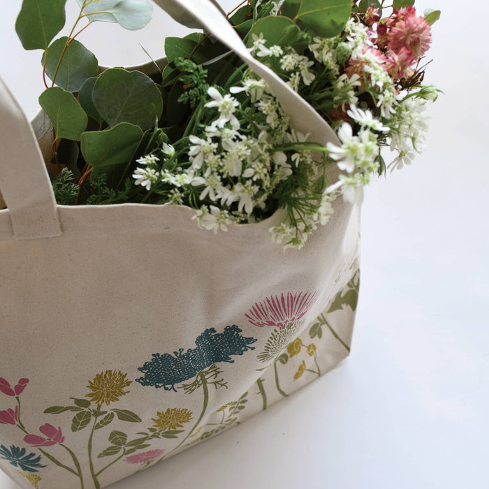 June & December June & December - Wildflower Organic Market Tote Bag