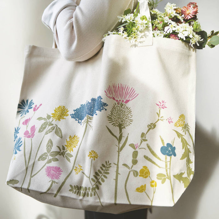 June & December June & December - Wildflower Organic Market Tote Bag