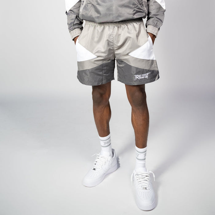 Windbreaker Bundle - Gray/White