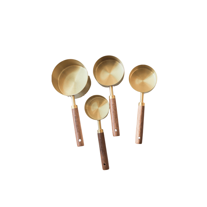 Fodory SHOP Wood Handle Measuring Cups Set