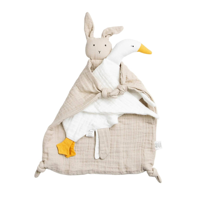 Flowerie Baby Toys Woodrow the Bunny Cuddle Cloth