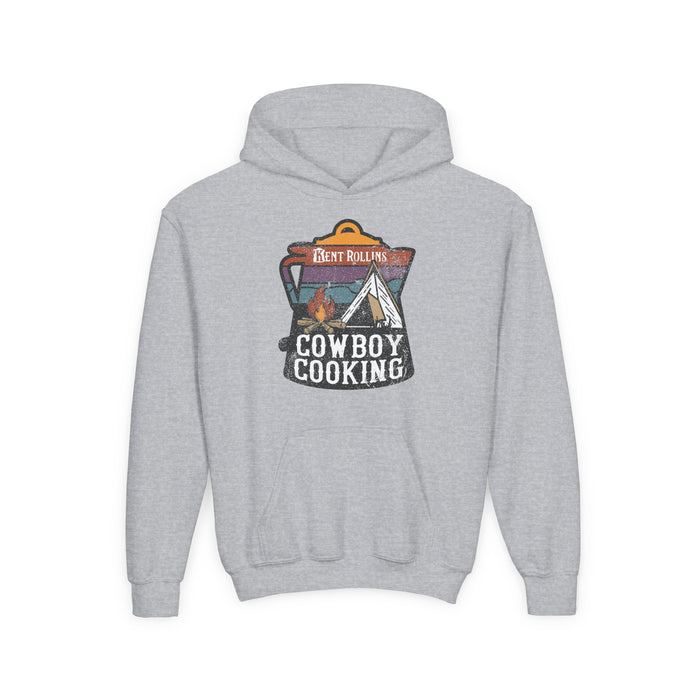 Youth Cowboy Cooking Hooded Sweatshirt