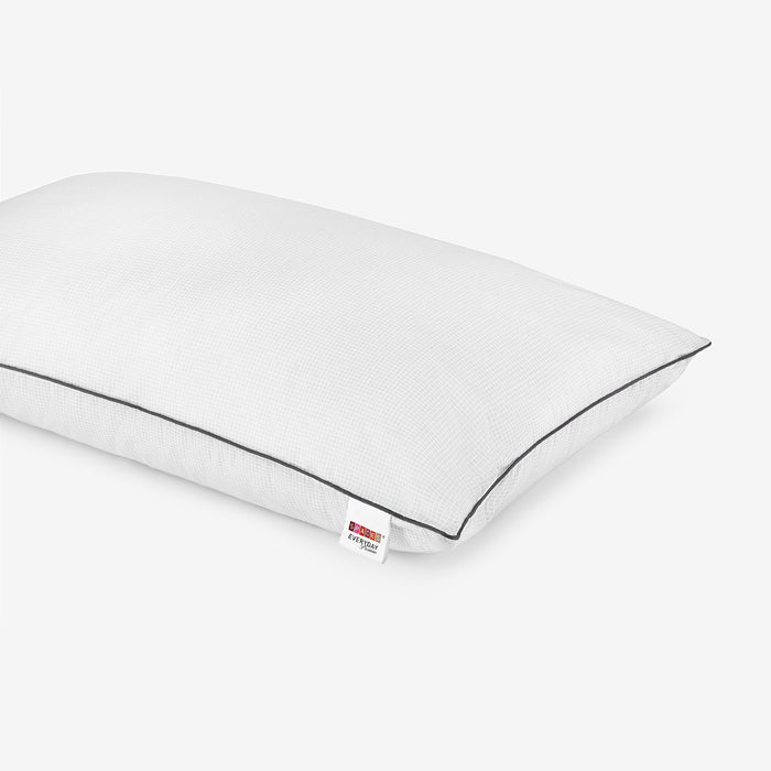 Zephyr 100% Cotton Pillow, 233 TC, Solid, White